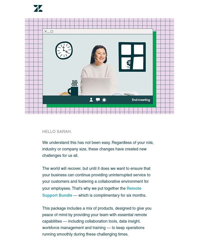 Zendesk - Our complimentary Remote Support Bundle