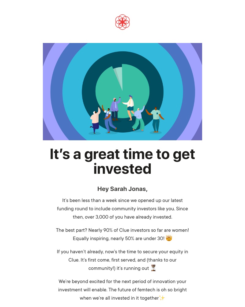 Clue - Our crowdfund is on 🔥