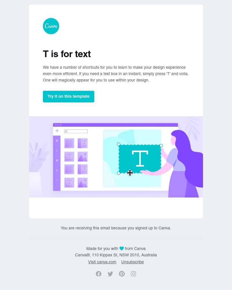 Canva - Our easy-to-use shortcuts makes designing simpler