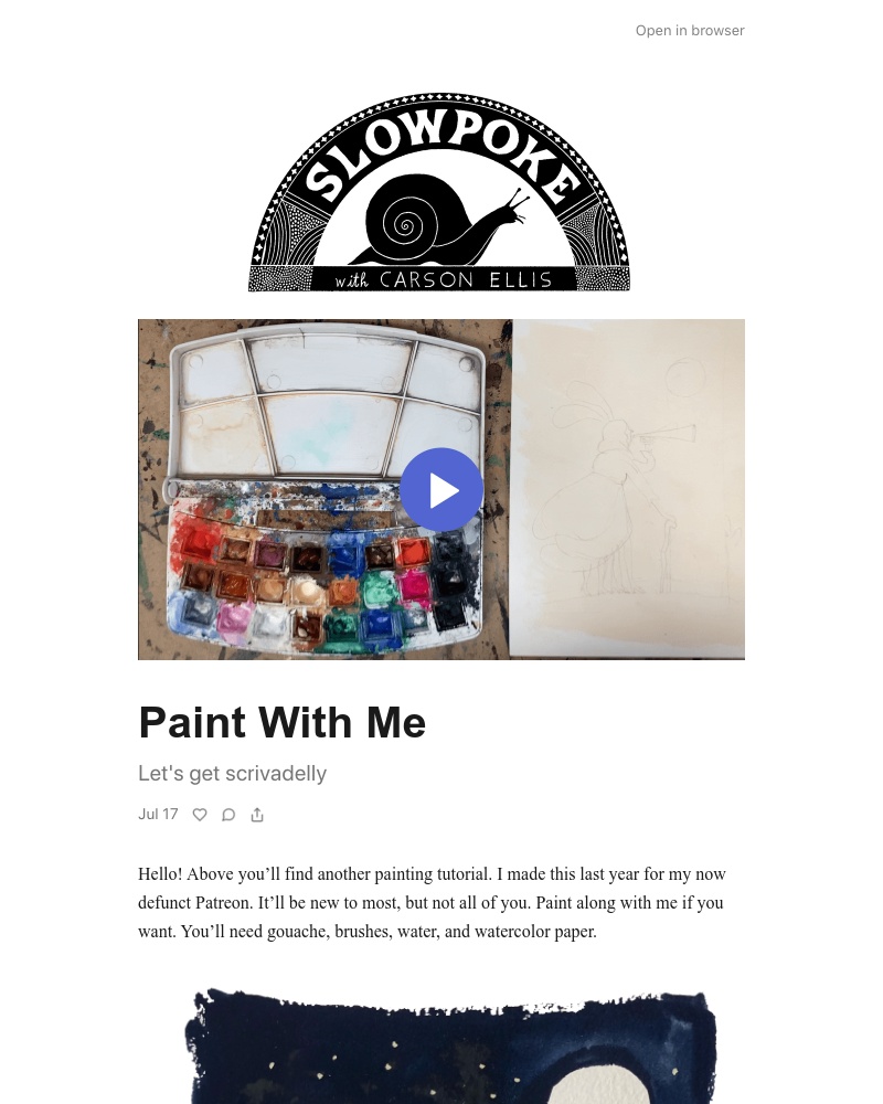 Substack - Paint With Me