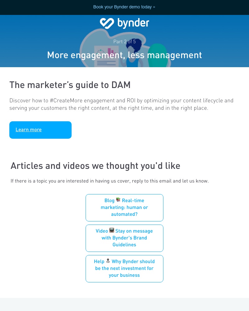 Bynder - Part 2: #CreateMore ROI with Bynder