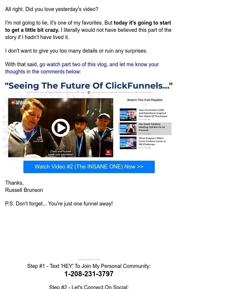 Onboarding on ClickFunnels video screenshot