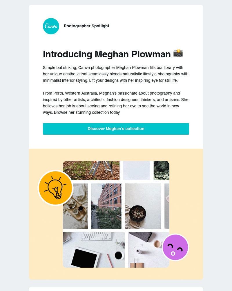 Canva -     Photographer spotlight: Meghan Plowman 📸