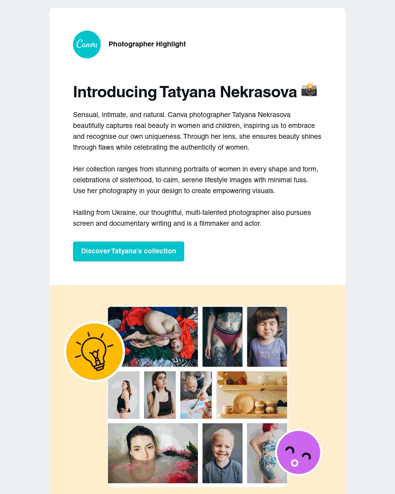 Canva -    Photographer spotlight: Tatyana Nekrasova 📸