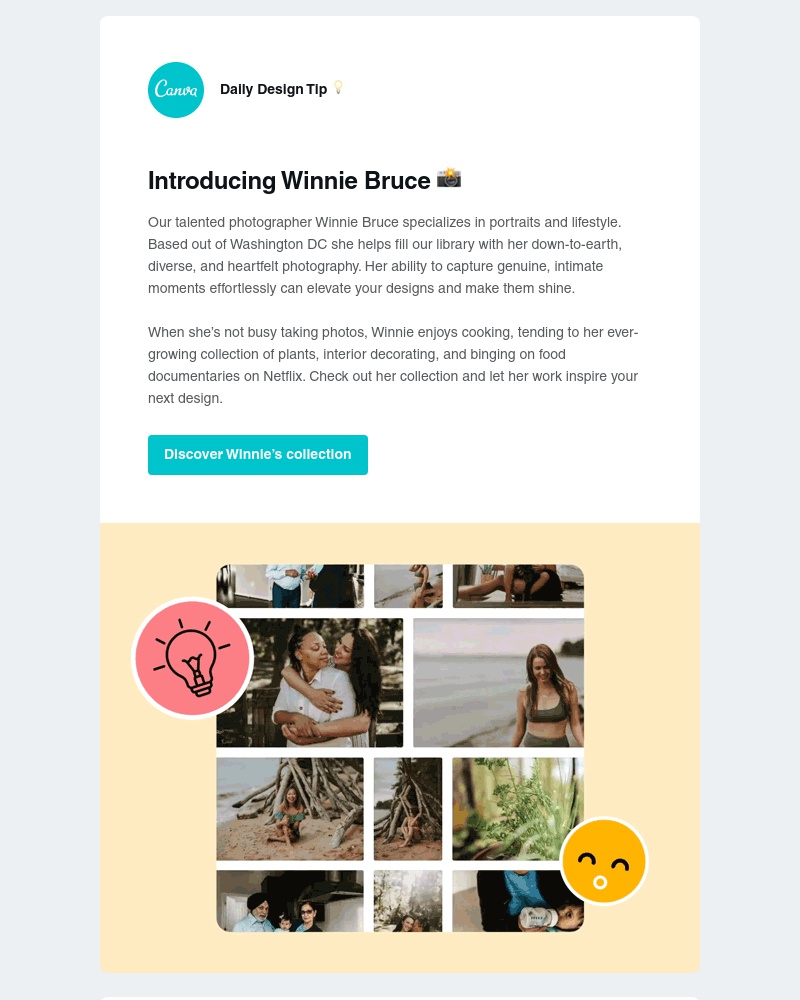 Canva - Photographer spotlight: Winnie Bruce