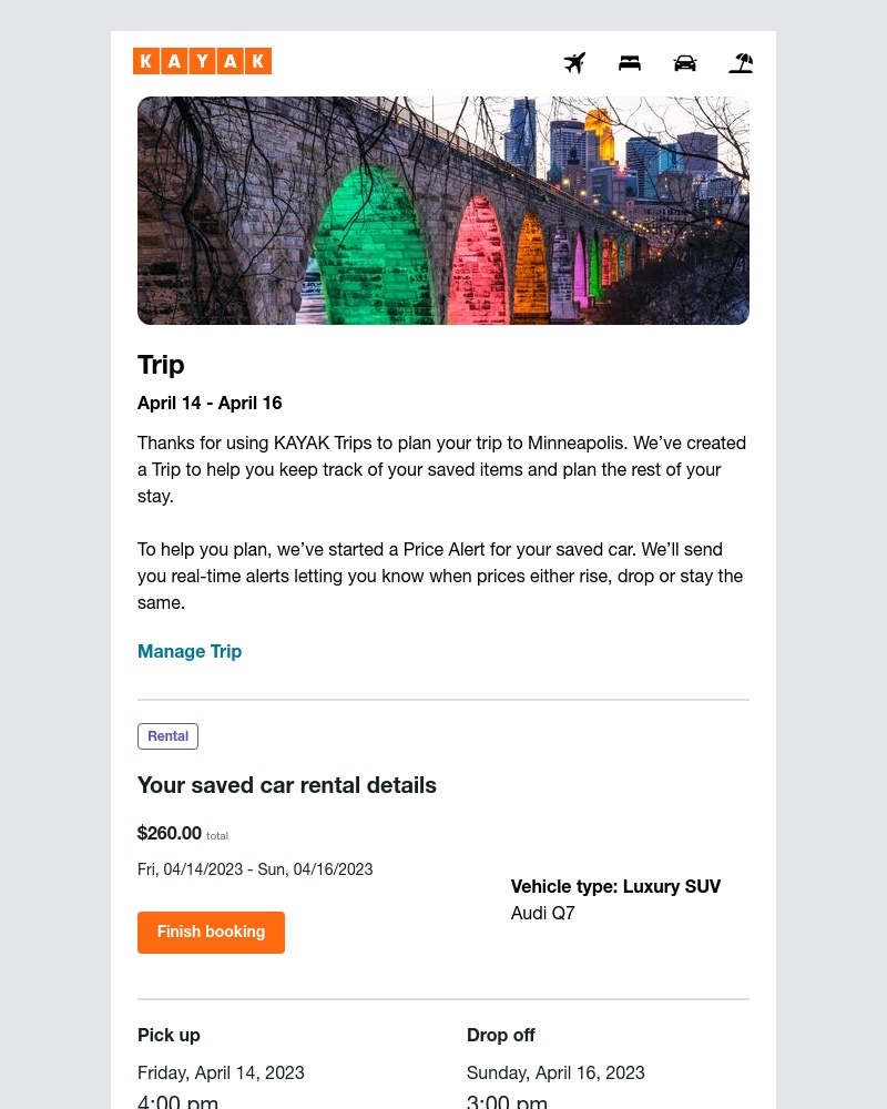 Kayak - Plan your trip to Minneapolis