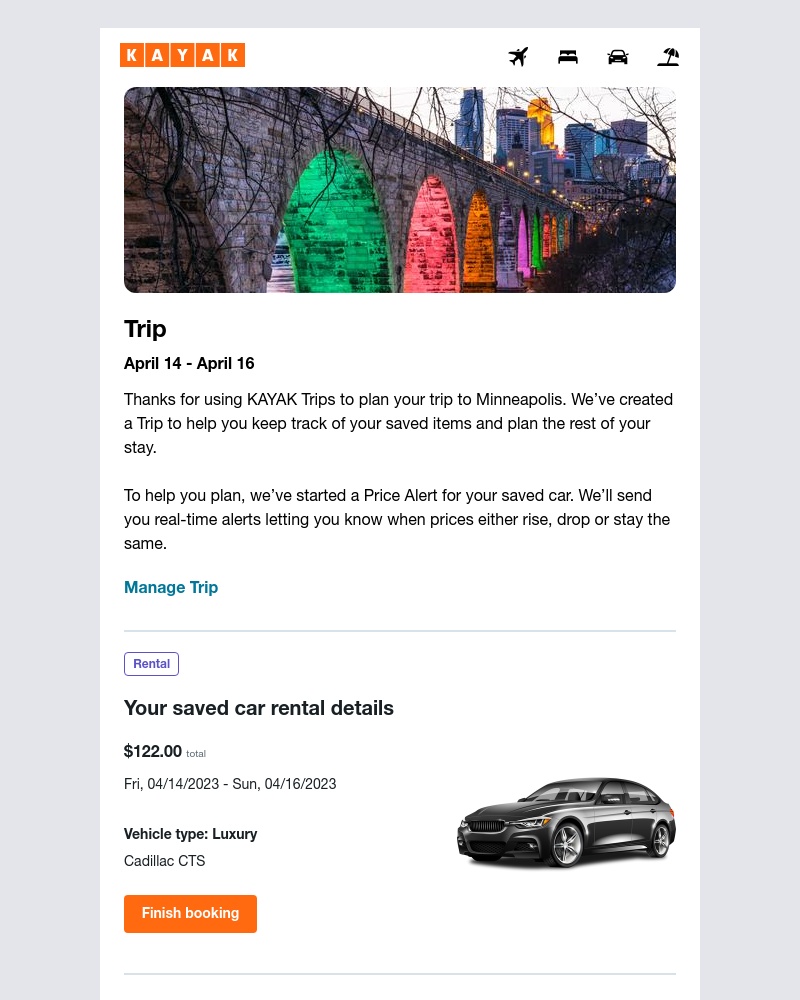 Kayak - Plan your trip to Minneapolis