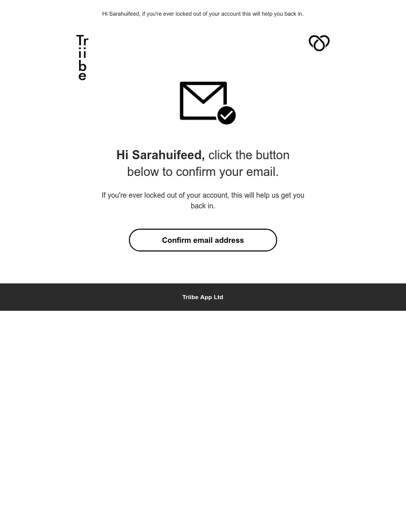  - Please confirm your email