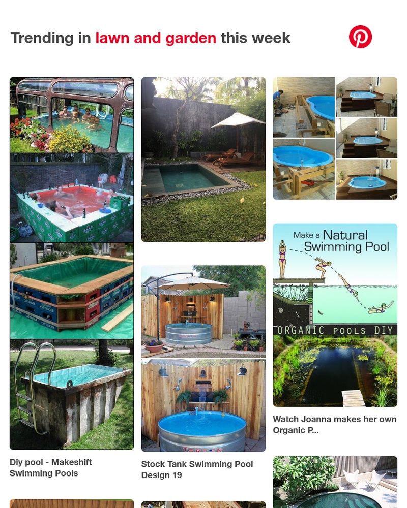 Pinterest - 🔥 Plunge pool, Diy swimming pool and more Pins trending on Pinterest
