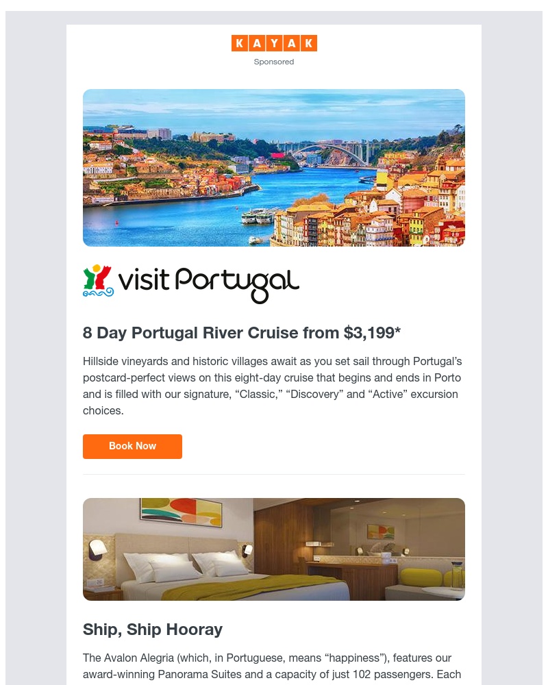 Kayak - Portugal: Vineyards & Villages along the Douro River