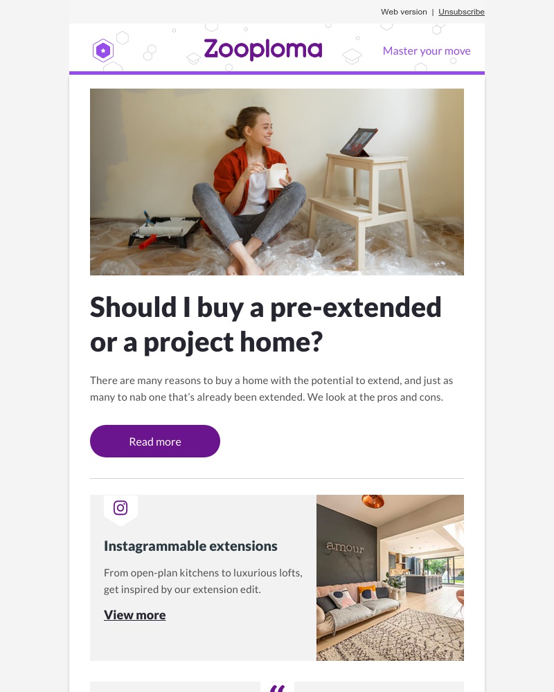 Zoopla - Pre-extended homes versus doer-uppers
