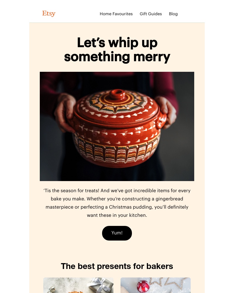 Etsy - Preheat the oven! It’s baking season 🍪