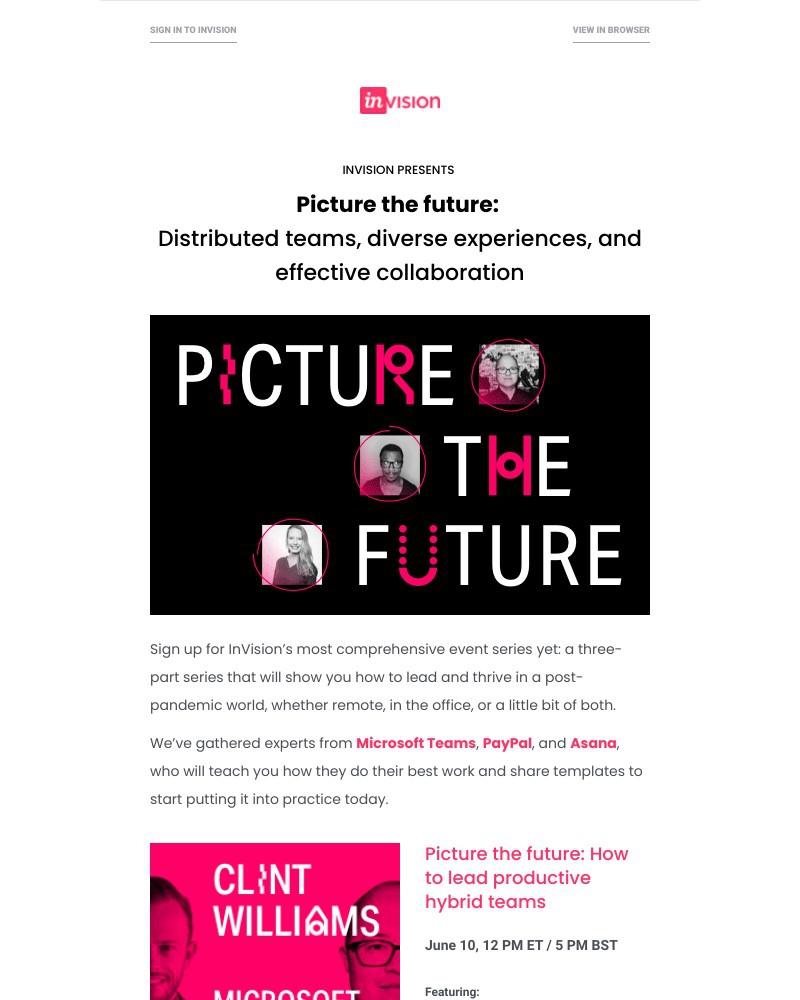 InVision - Prep for the future of work