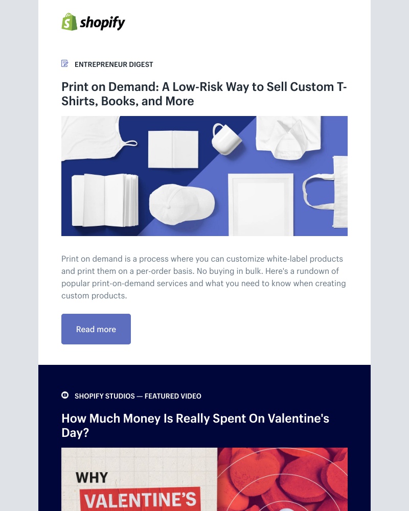 Shopify - Print on Demand: A Low-Risk Way to Sell Custom T-Shirts, Books, and More