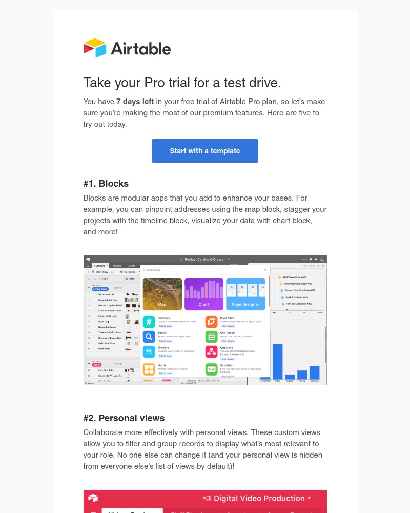 Airtable - Pro tips to make the most of your Pro trial