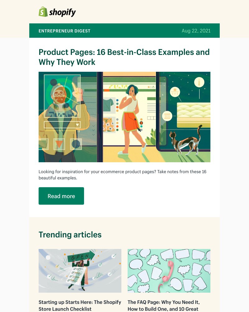 Shopify - Product pages that convert