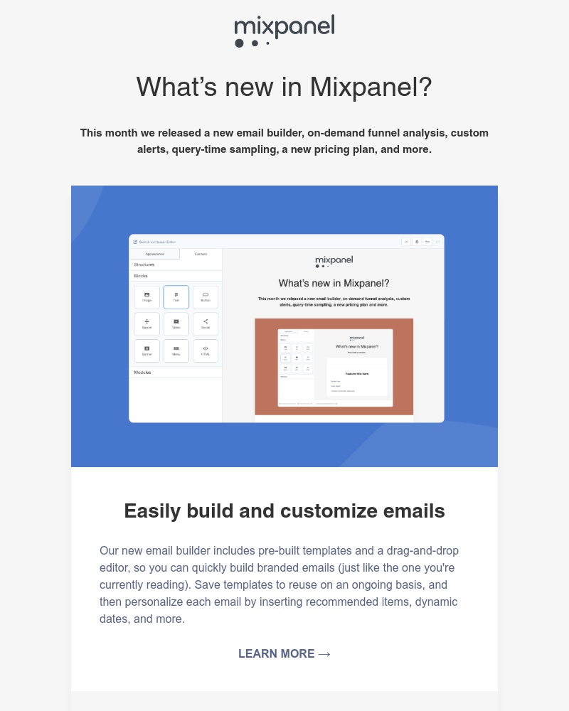Mixpanel - Product Update - June