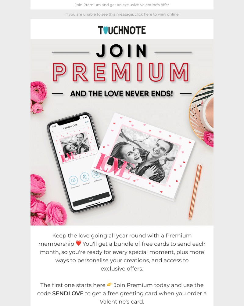 TouchNote - Psst! Want to get your hands on this offer? 👀