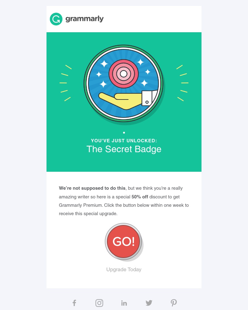Grammarly - Psst. We Have Something for You (but it's a Secret)