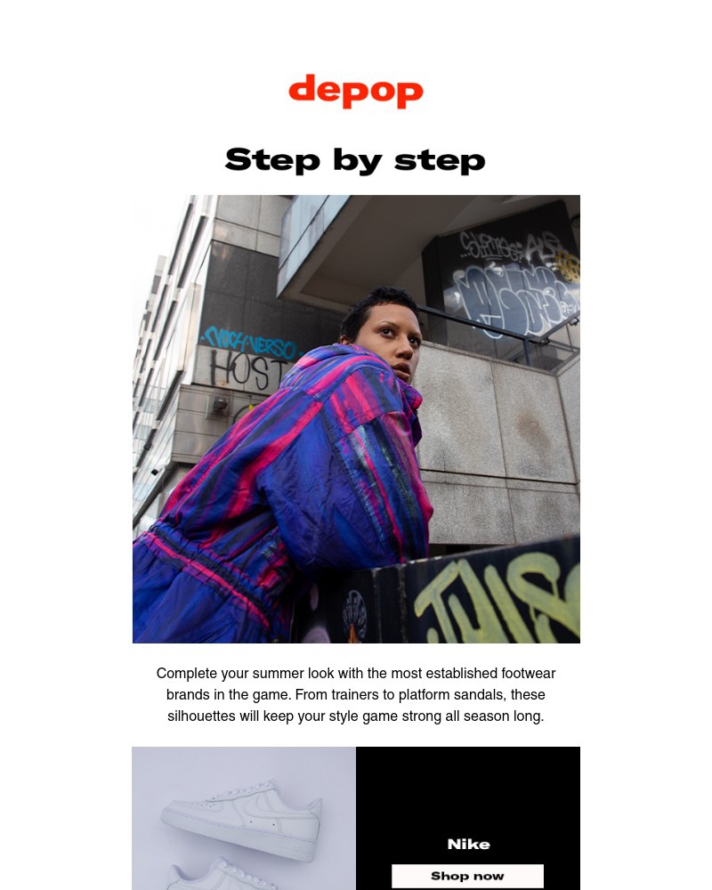 Onboarding on Depop video screenshot