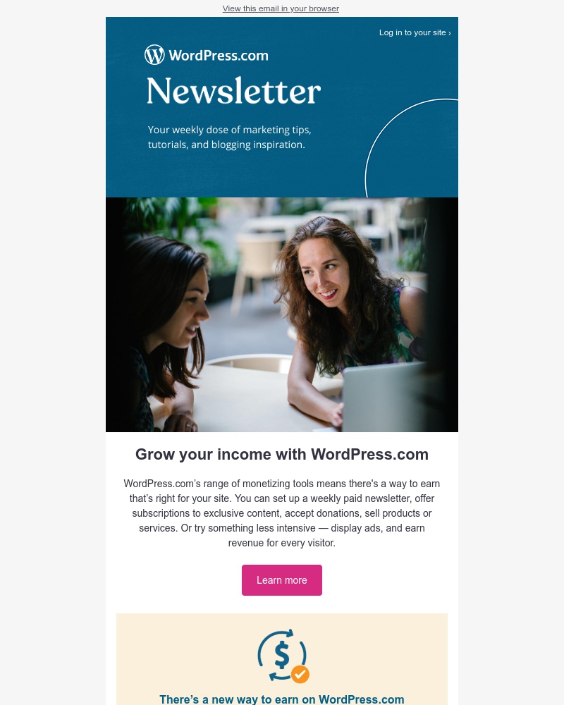 WordPress - Put your website to work: 4 ways to monetize your site