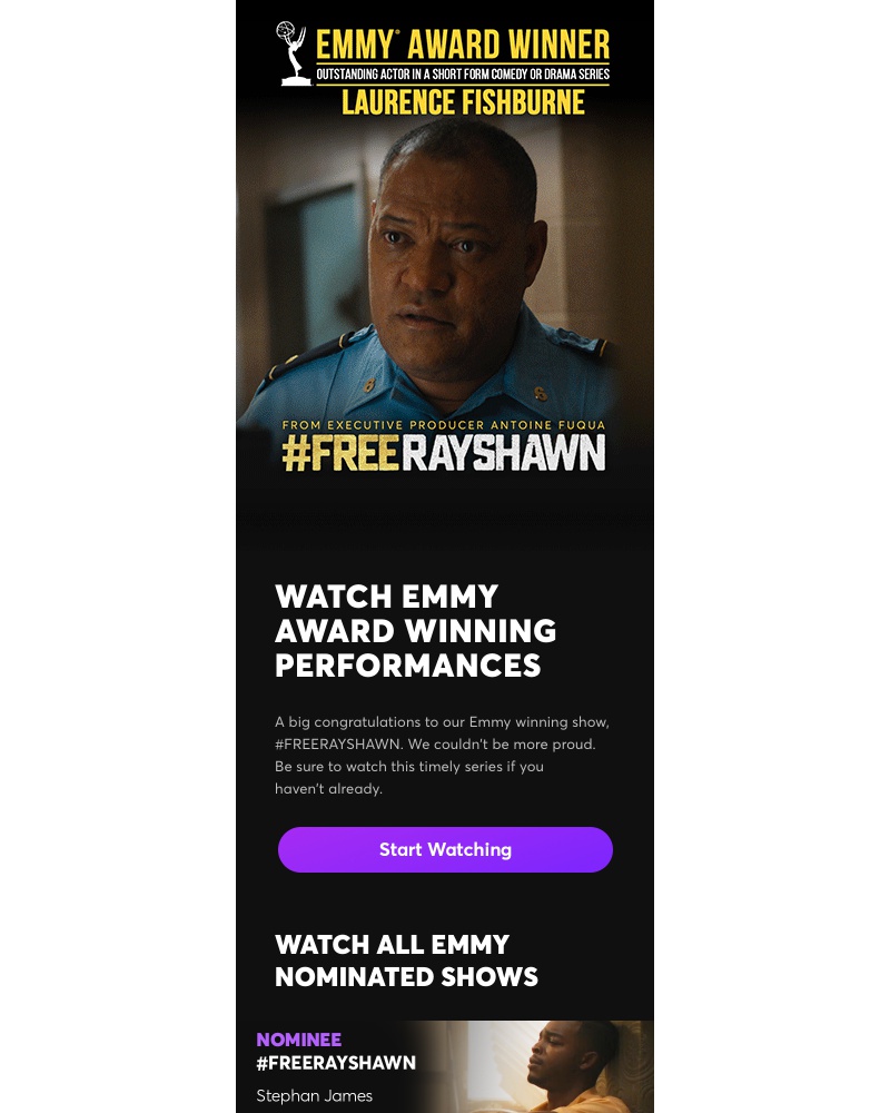 Quibi - Quibi Congratulates our 2020 Emmy Winners