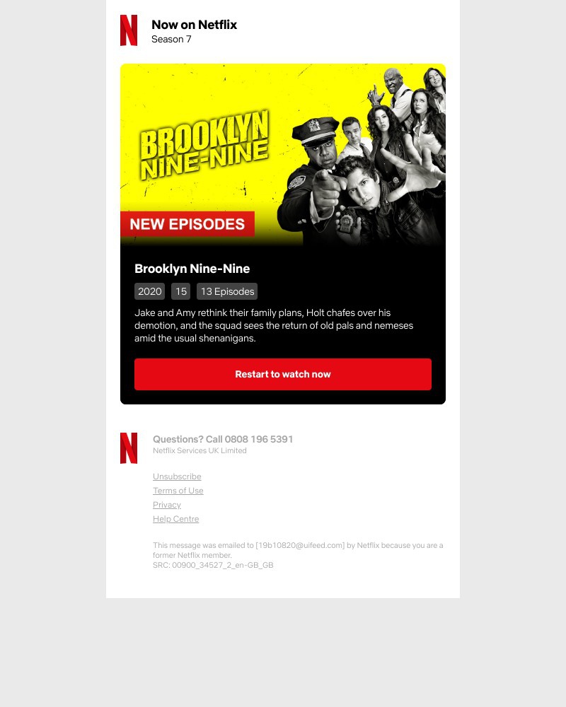 Onboarding on Netflix video screenshot