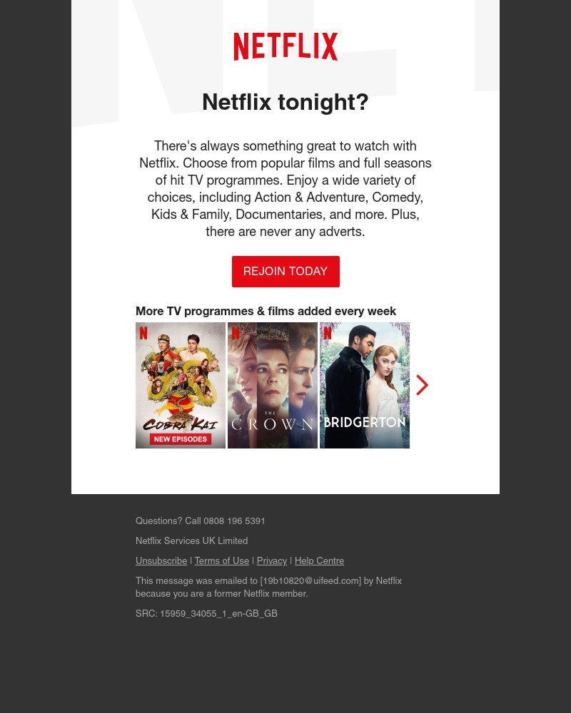 Netflix - Ramy, let’s reunite. Come back for unlimited entertainment.