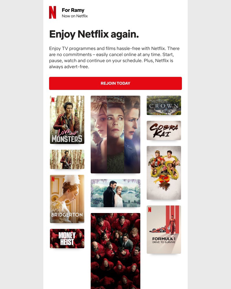 Netflix - Ramy, this is the best £5.99 you will spend this month.