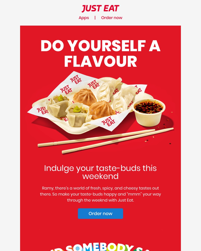 Ordering food on Just Eat video screenshot