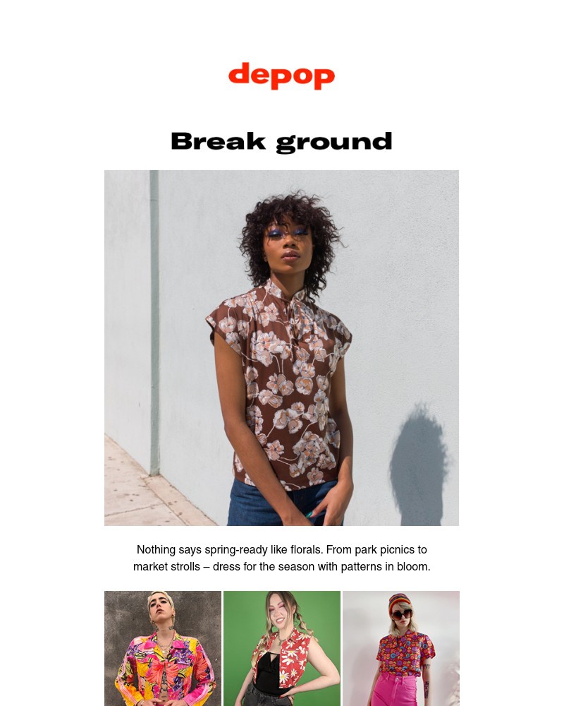 Depop - Ready for spring? So is your outfit