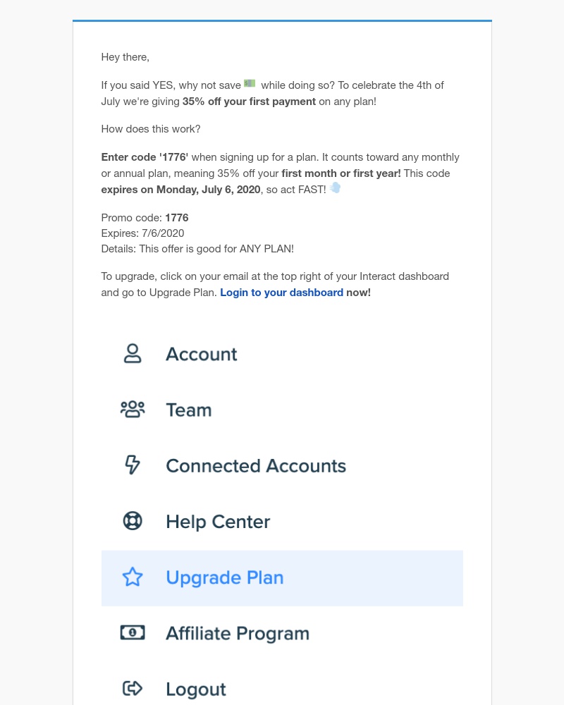 Interact - Ready to invest in a quiz?