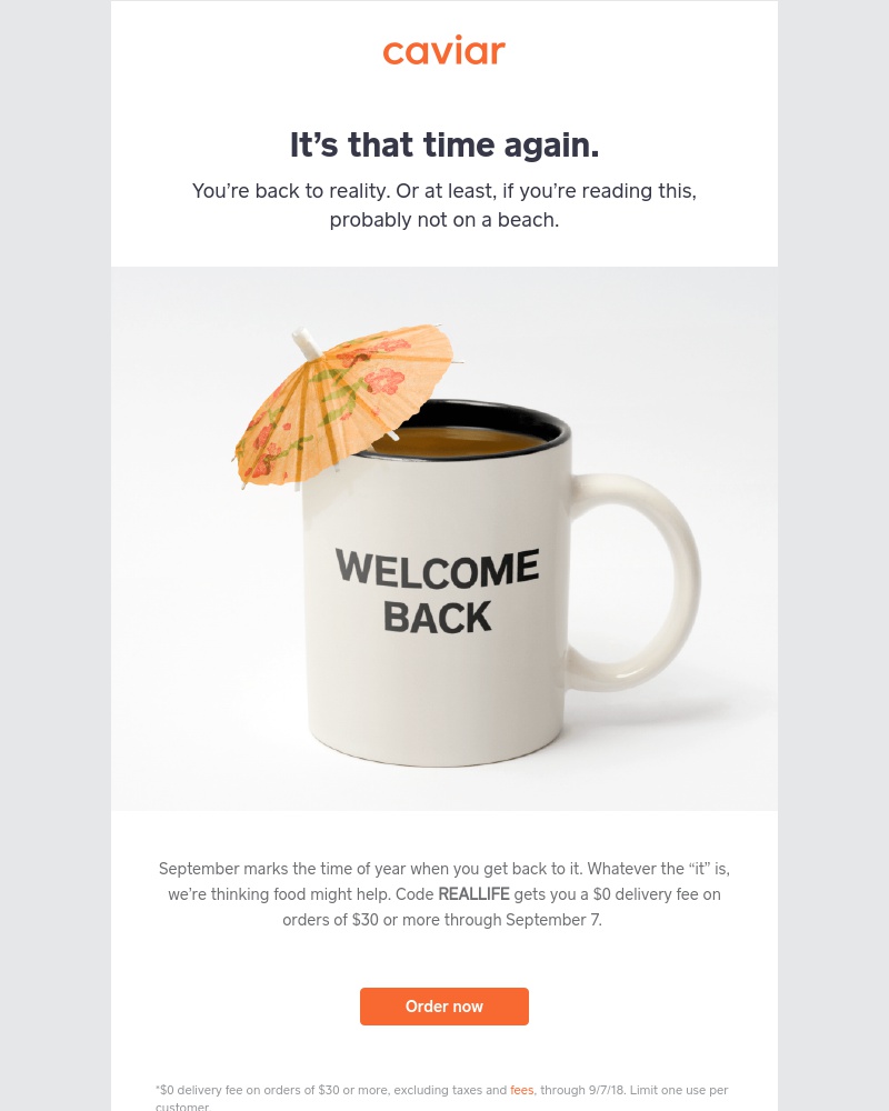  - REALLIFE is better when it’s a code for free delivery