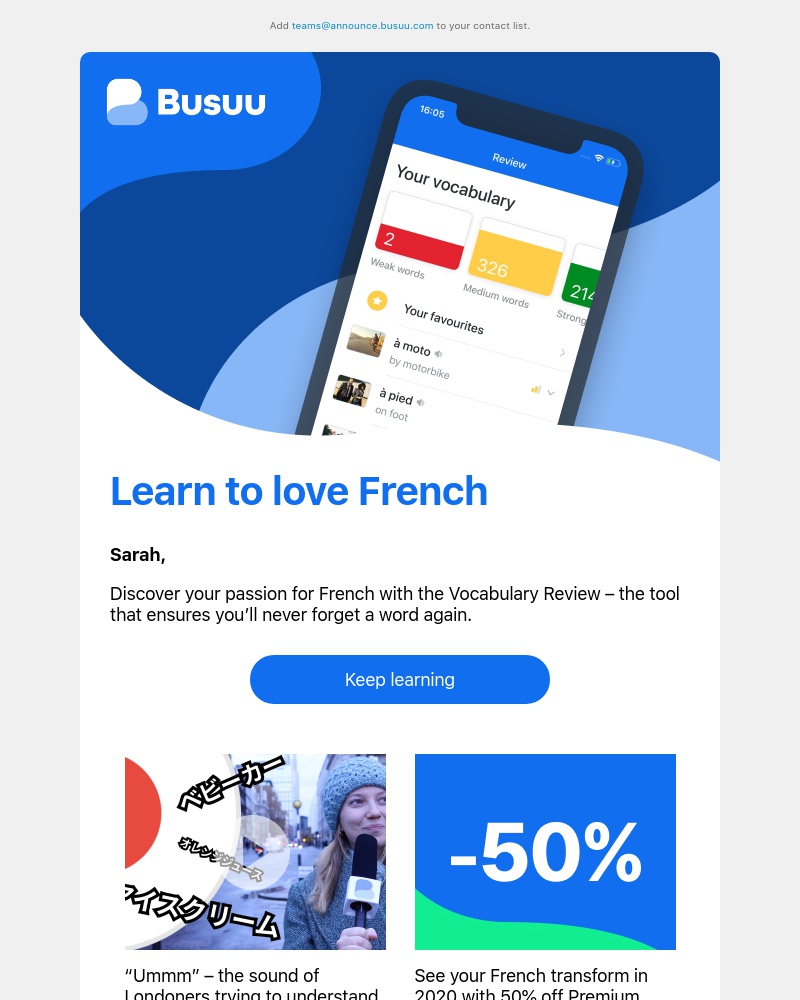 Busuu - Rediscover French with 2020’s latest tips and tricks ✅     