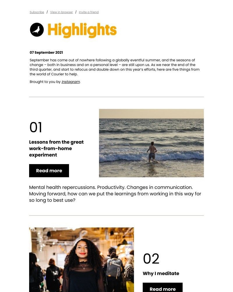 Mailchimp - Refocusing in times of (more) change