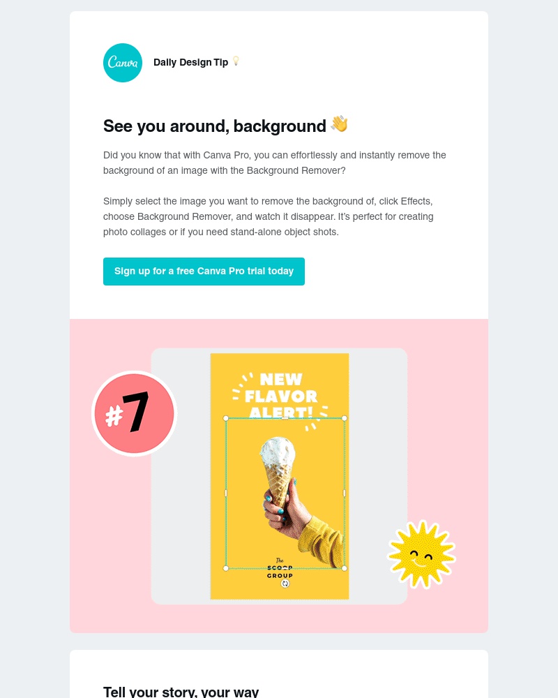 Canva - Remove the hassle of removing the background