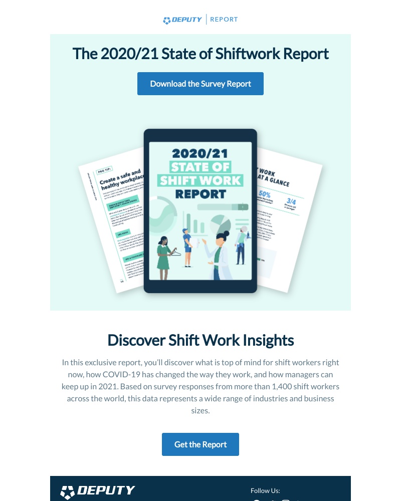 Deputy - [Report] 1,400 shift workers share their insights