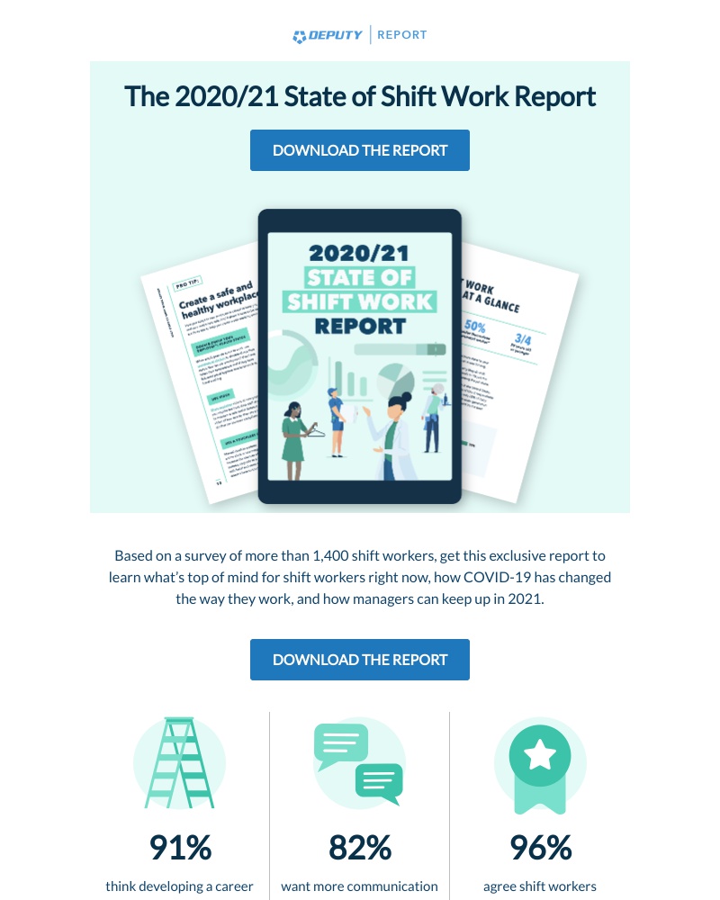 Deputy - [Report] Survey report on the state of shift work