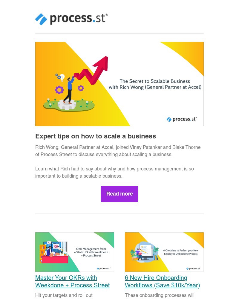 Process Street - Rich Wong's secrets to scalable business 📈