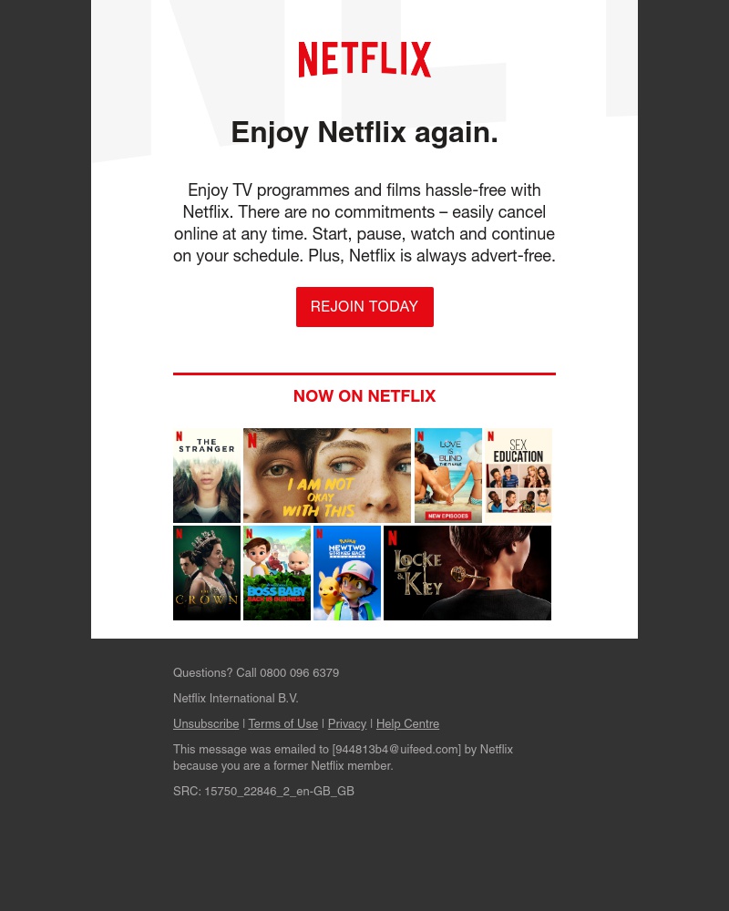 Onboarding on Netflix video screenshot