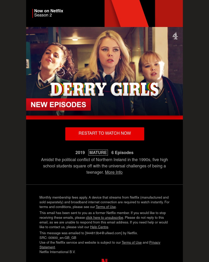 Netflix - Sarah, Derry Girls Season 2 is now on Netflix