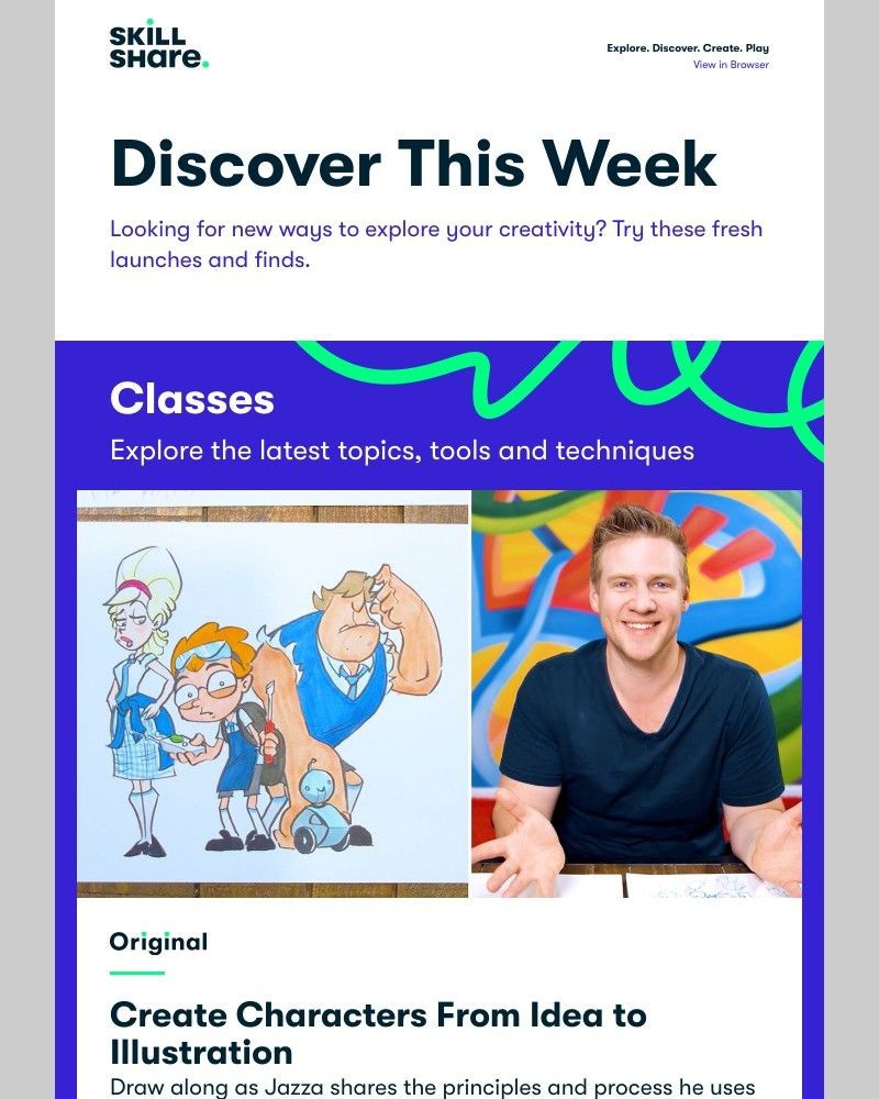 Skillshare - Sarah, Design Characters For Illustration, Launch an Etsy Store, and More!
