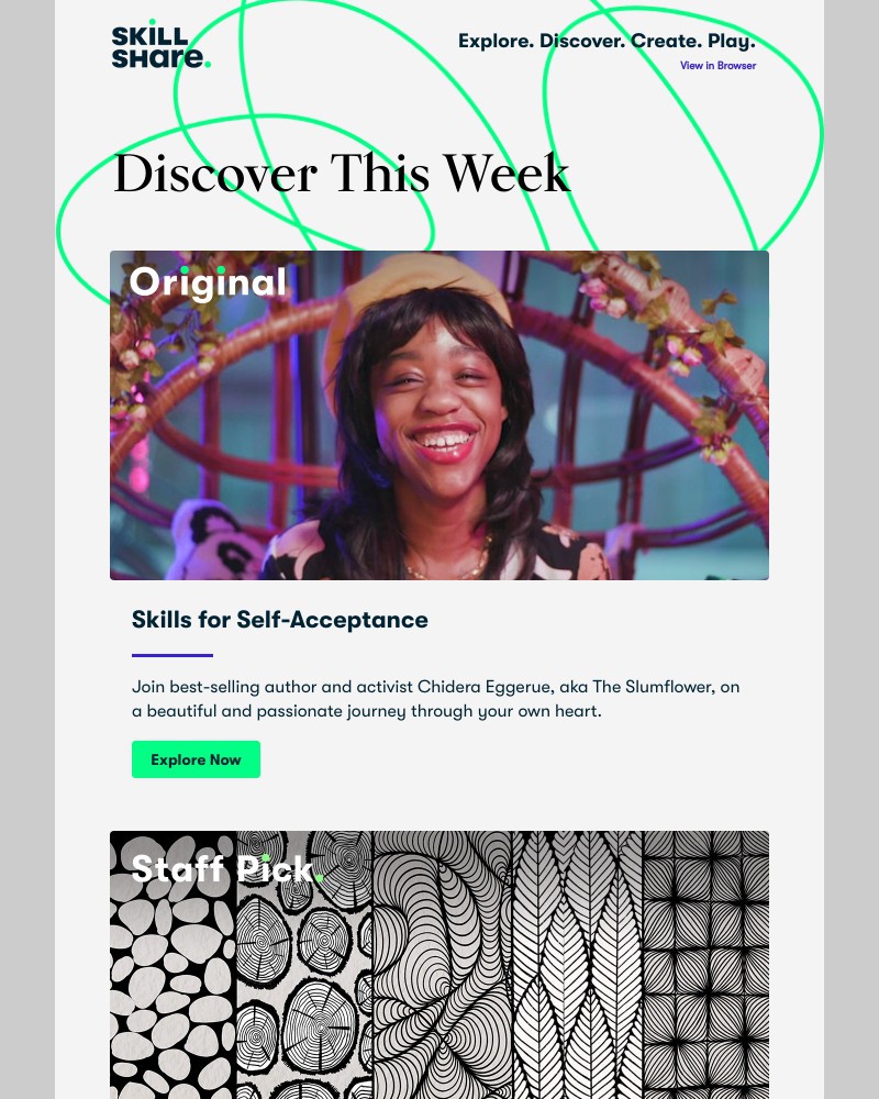 Skillshare - Sarah, practice revolutionary self-care, meditative illustration, and more!