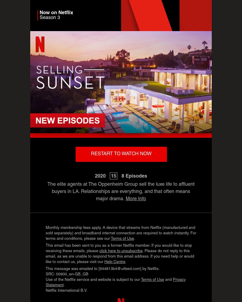Netflix - Sarah, Selling Sunset Season 3 is now on Netflix