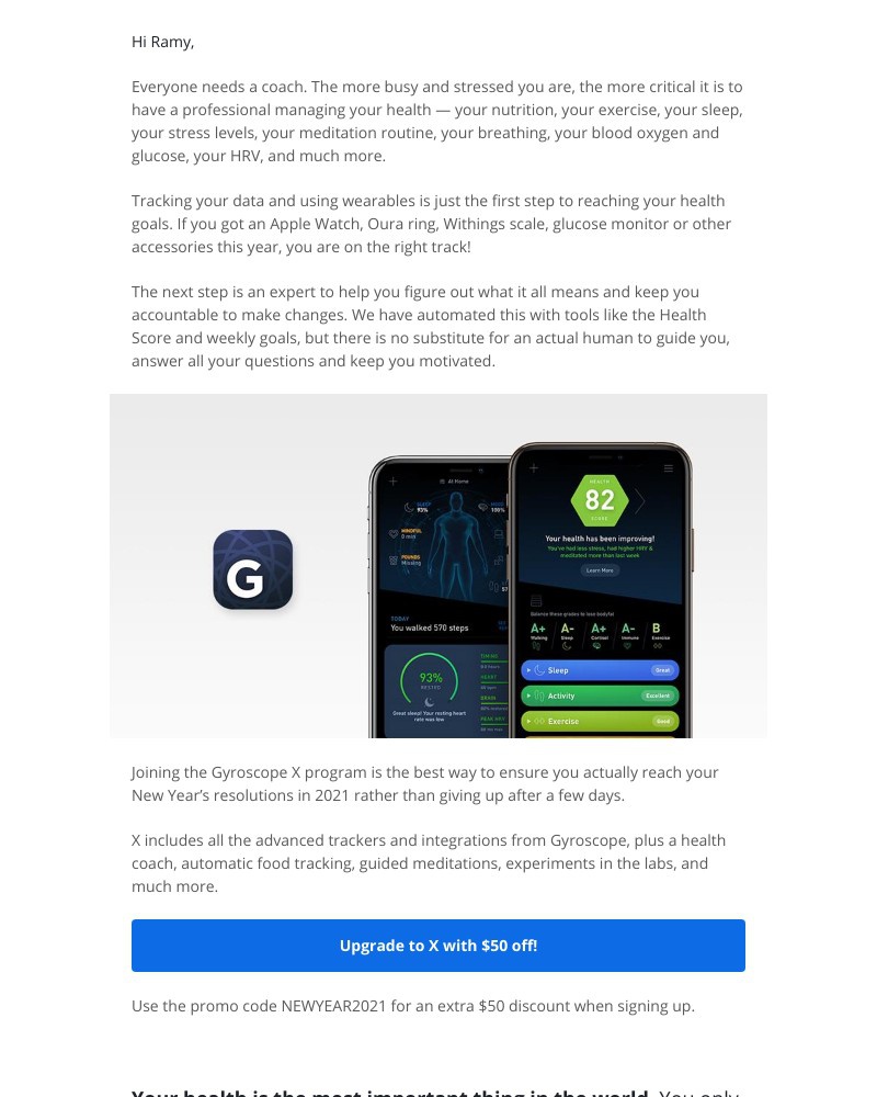 Gyroscope - Save $50 on your new Gyroscope X membership! 🎉
