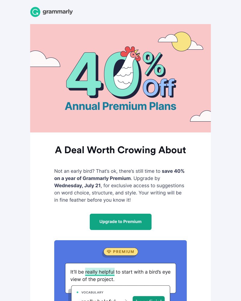 Grammarly - Save BIG on Grammarly Premium