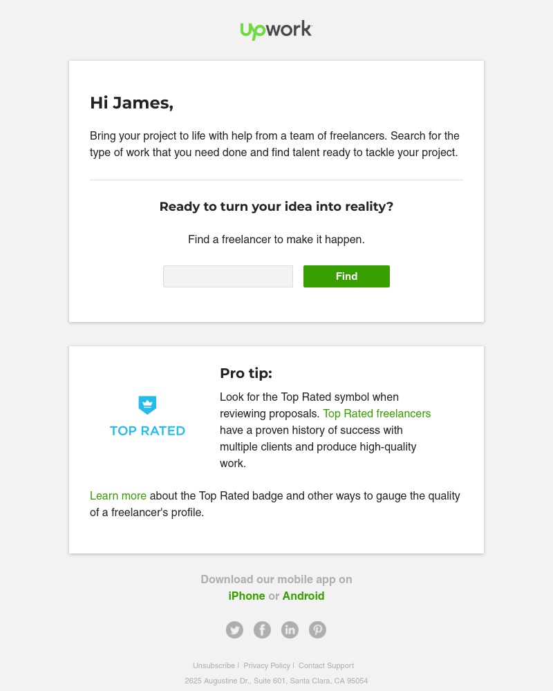 Upwork - Search for talent, faster.