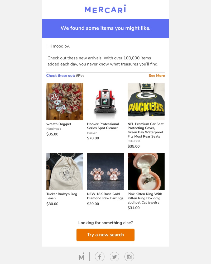 Mercari - Searching for #Pet?