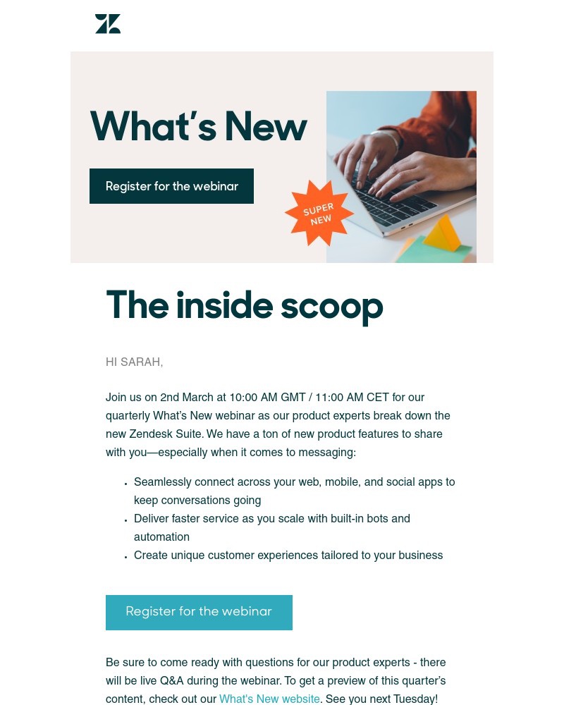 Zendesk - See What's New at Zendesk