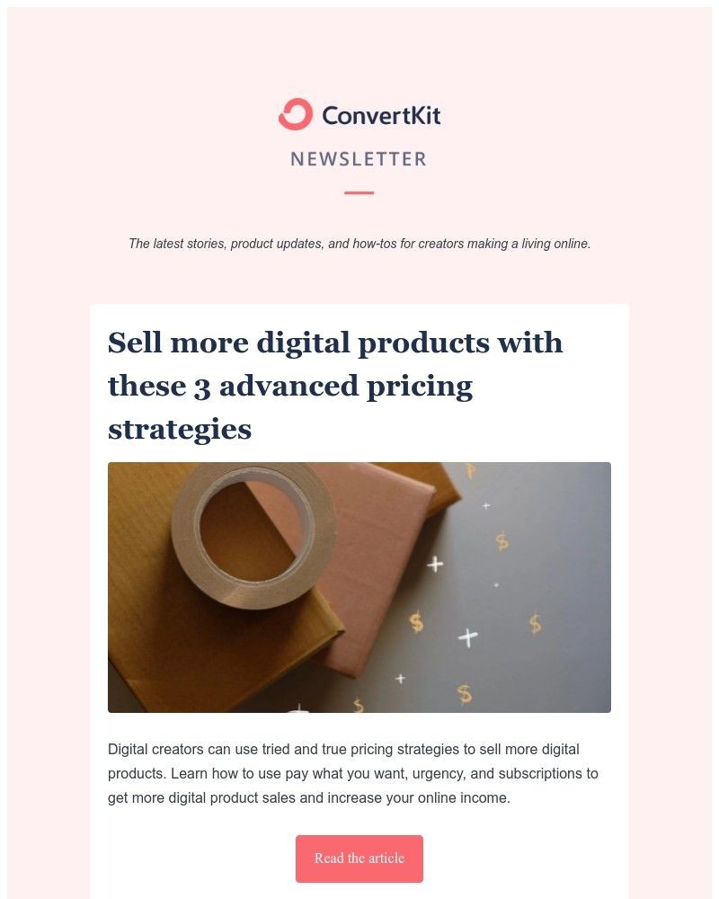 ConvertKit - Sell more products with these 3 pricing strategies